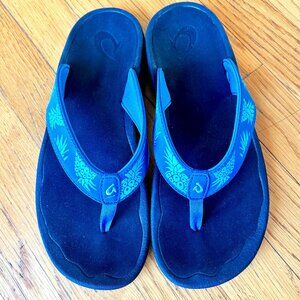 Women's Blue Flip-Flops
